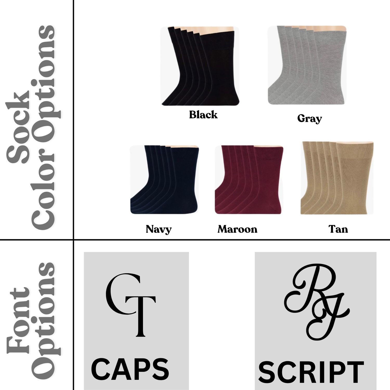 Groomsmen Dress Socks