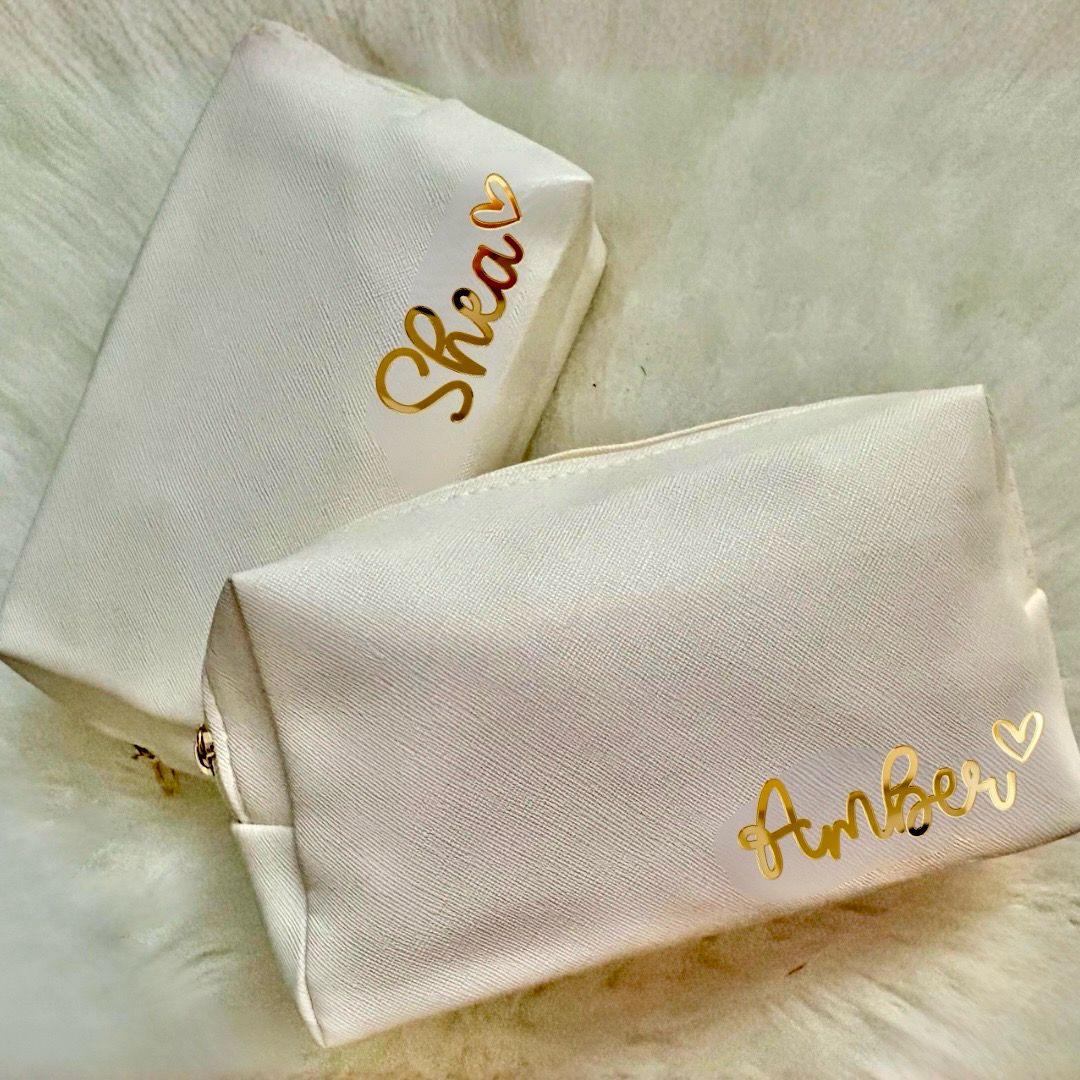 Leather Cosmetic Bag