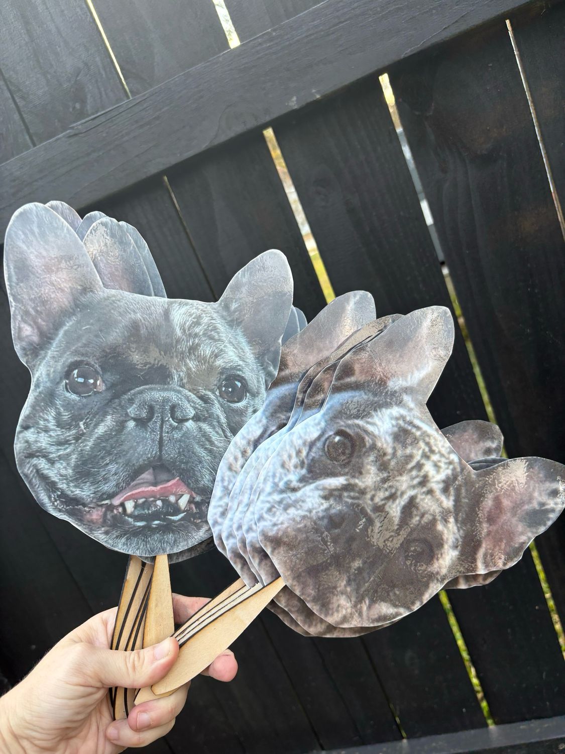 Pup ON A STICK Photo Booth PROP
