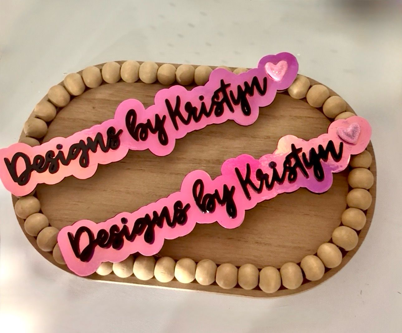 Physical Watermark / Small Business Name Logo Photo Prop