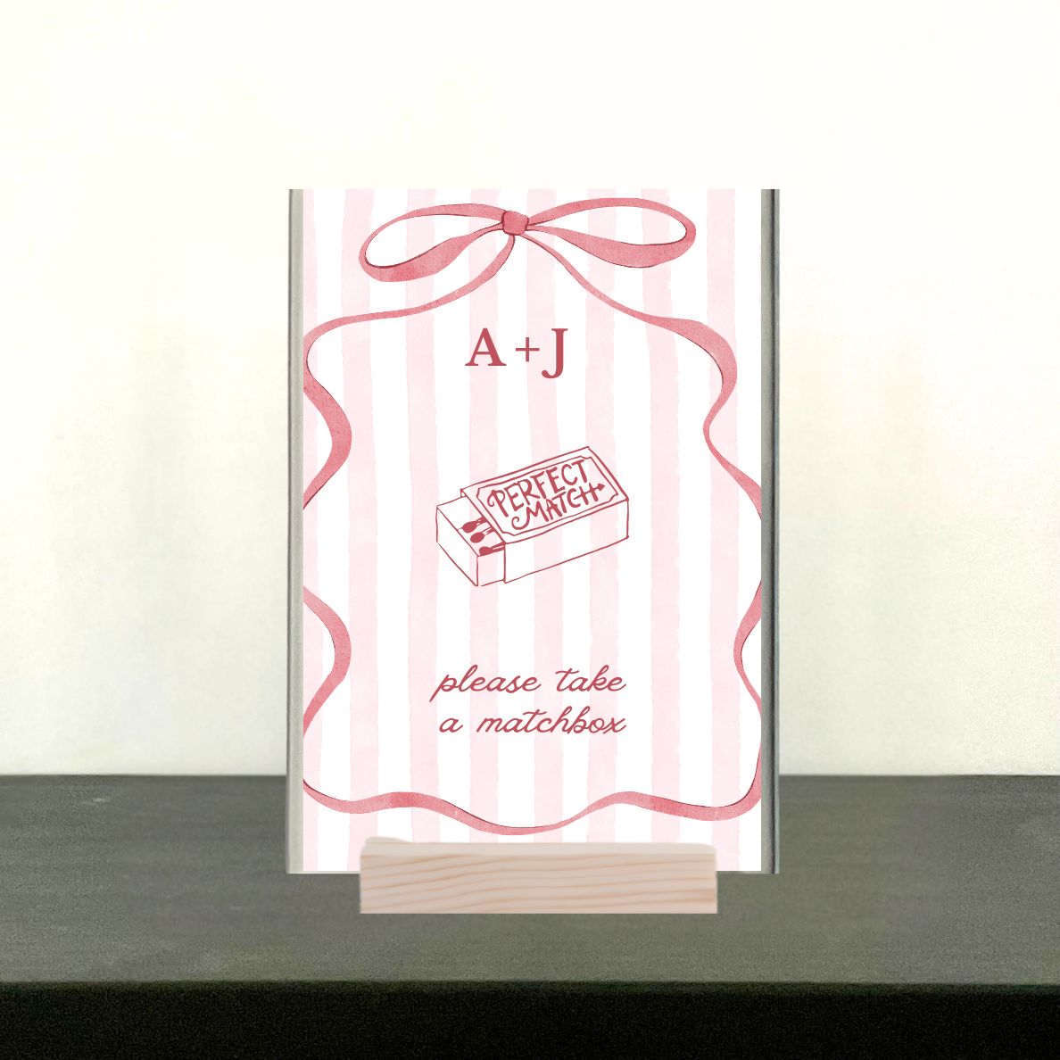 Matchbook / Matchbox Sign