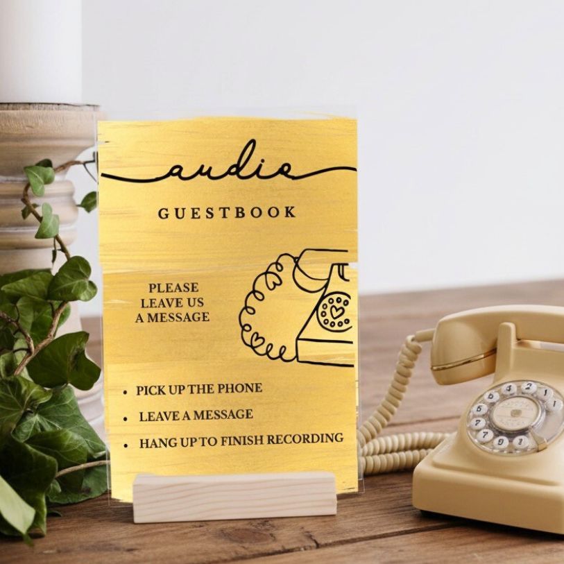 Audio Guestbook Sign