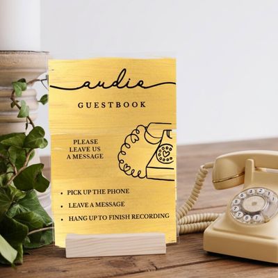 Audio Guestbook Sign