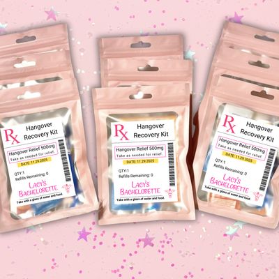 Emergency // Hangover Kits // Design Your Own