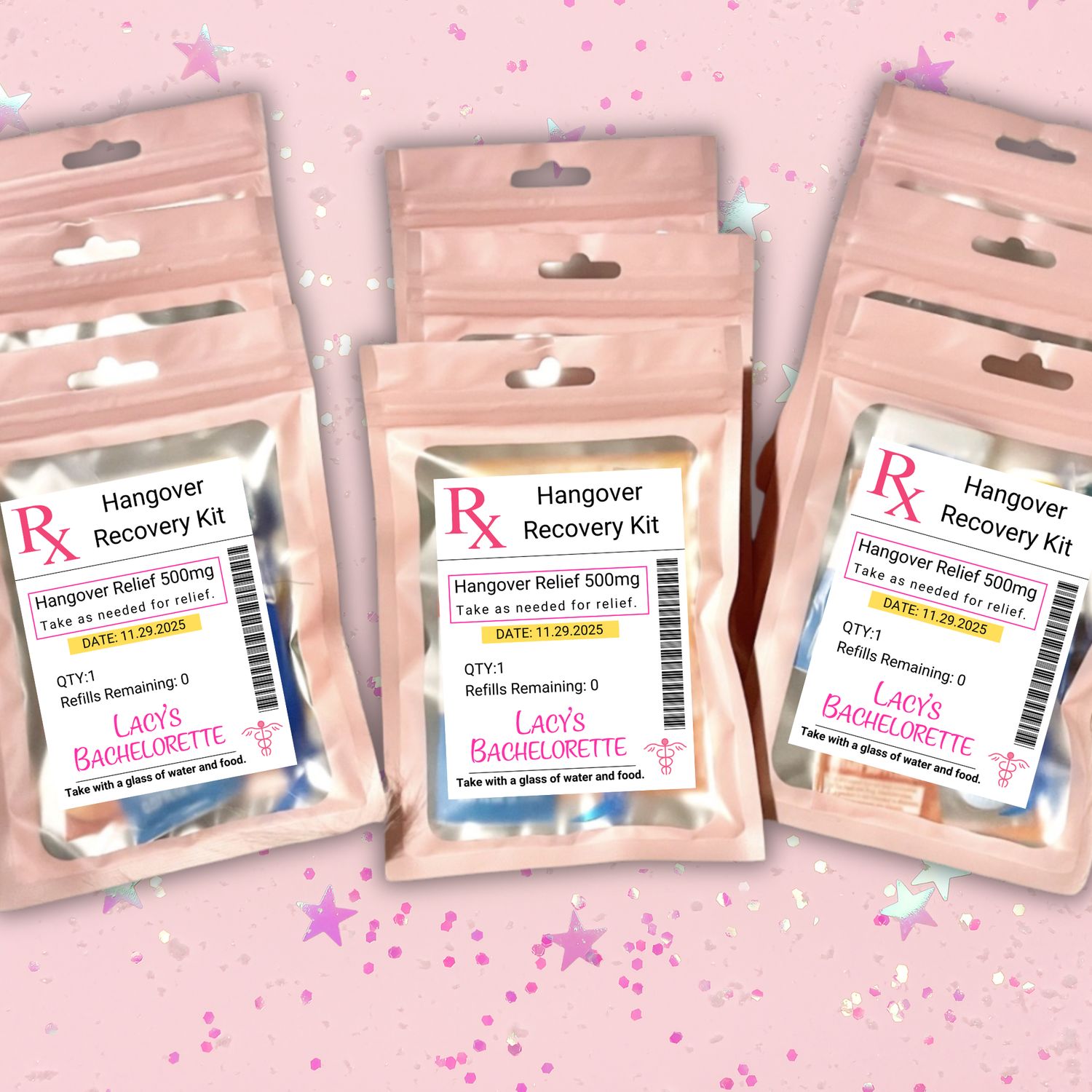 Emergency // Hangover Kits // Design Your Own