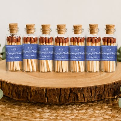 The Perfect Match Jar Favors