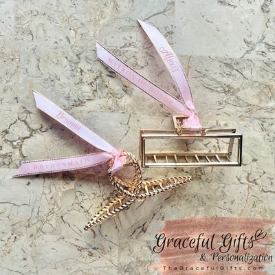 Large metallic Hair claw