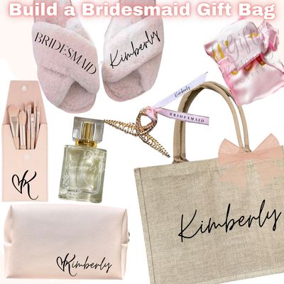 Bridesmaid Gift Set - You Choose the Gifts to add