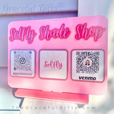 Small Business QR CODE Sign