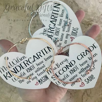 Teacher KNOT Bangle Gift Box