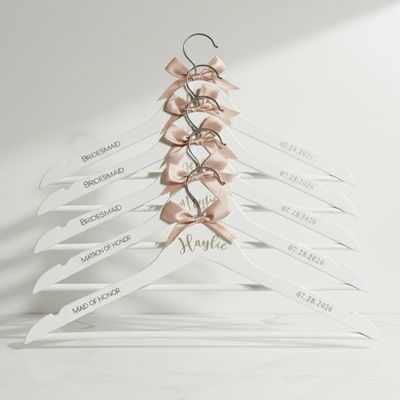 Wooden Wedding Hangers
