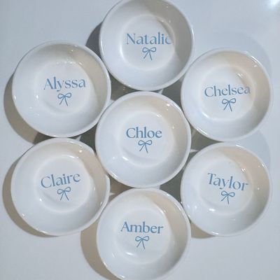 Personalized Trinket Dish with Gift box