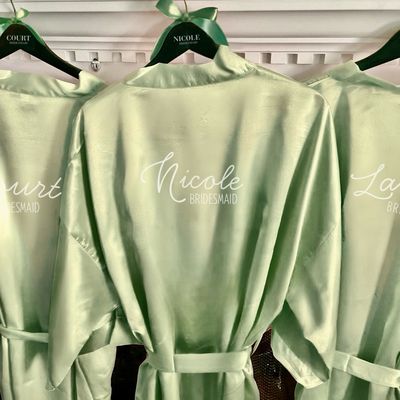 Bridal Party Satin Robes