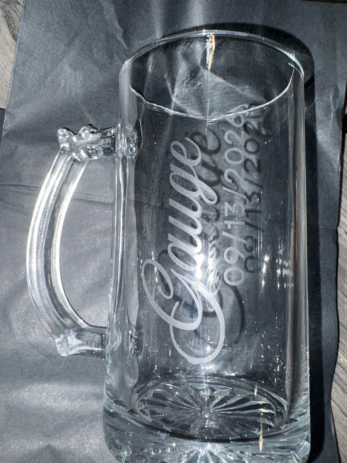 Personalized Beer Mug Stein