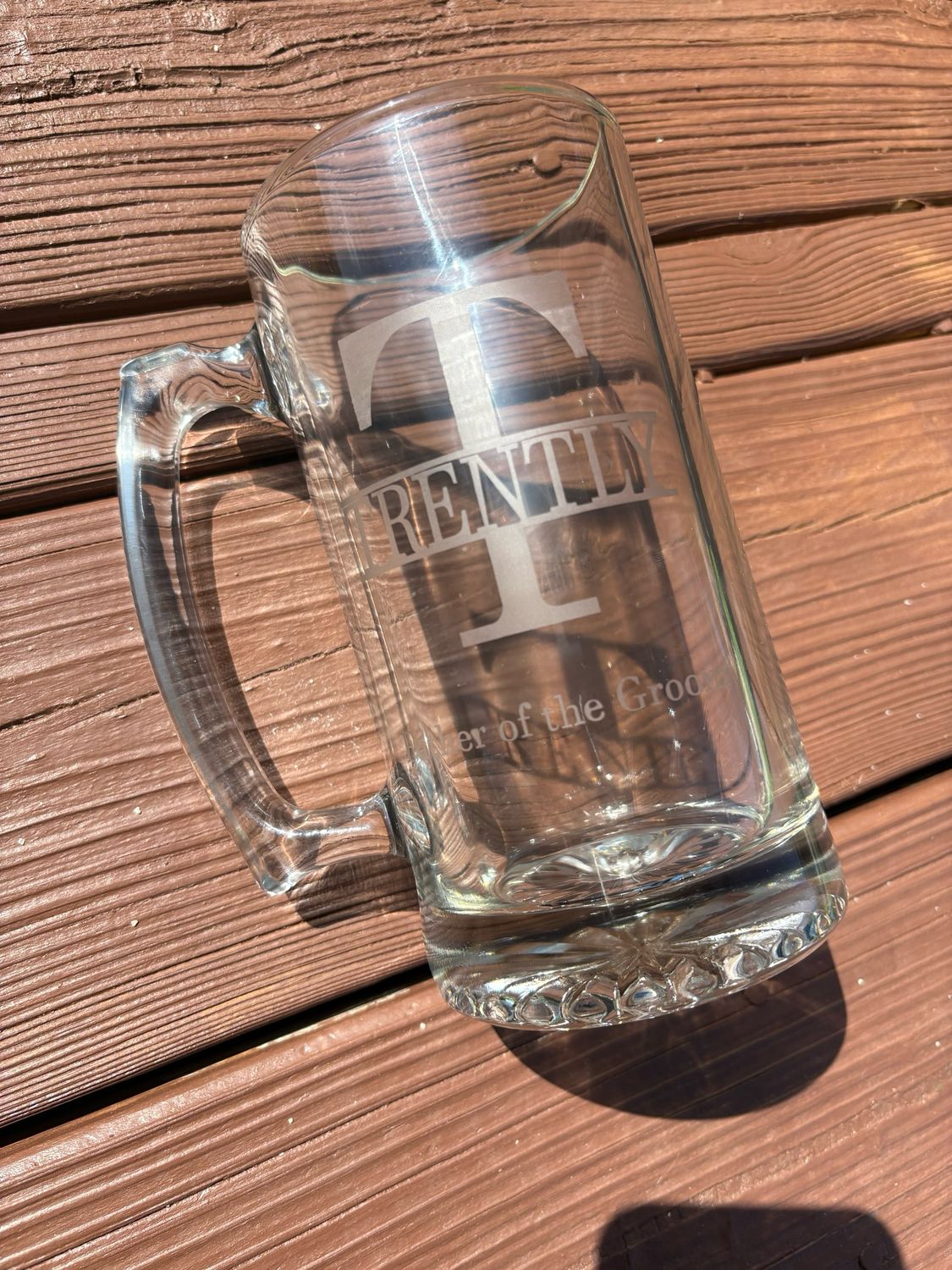 Personalized Beer Mug Stein