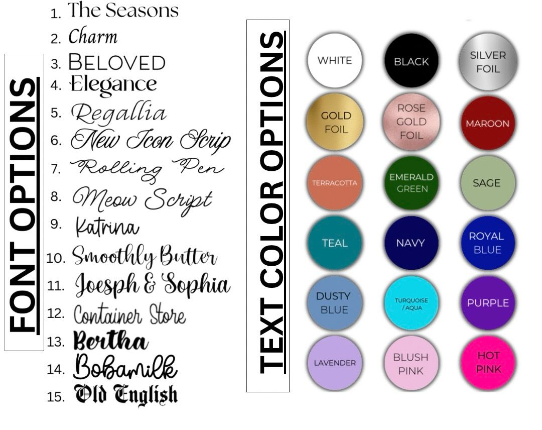 Frosted Bridesmaid’s Gift Bags Transparent &amp; Personalized