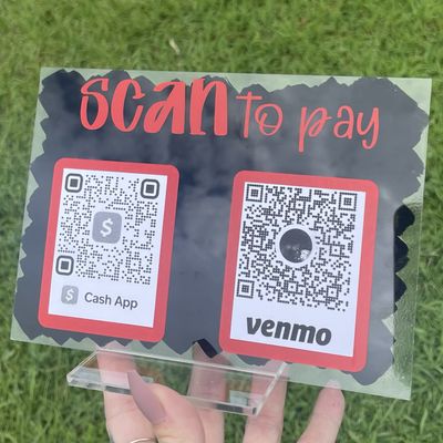 Small Business QR CODE Sign