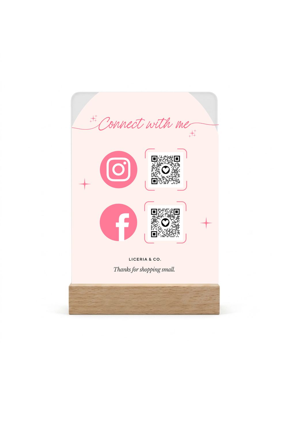 Basic Business QR CODE Sign