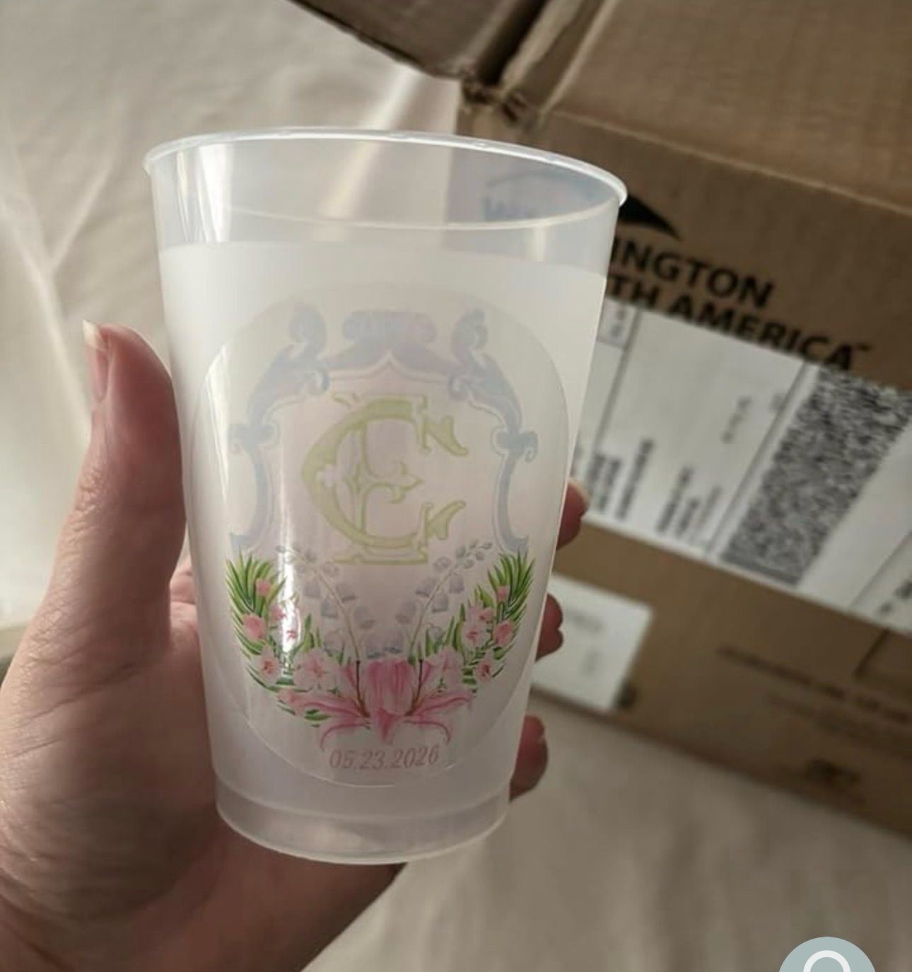 12 Oz Frost Flex cups