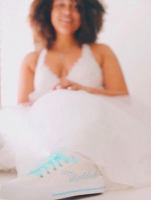 Custom Wedding Bridal Sneakers