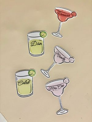 Custom Themed Placecards