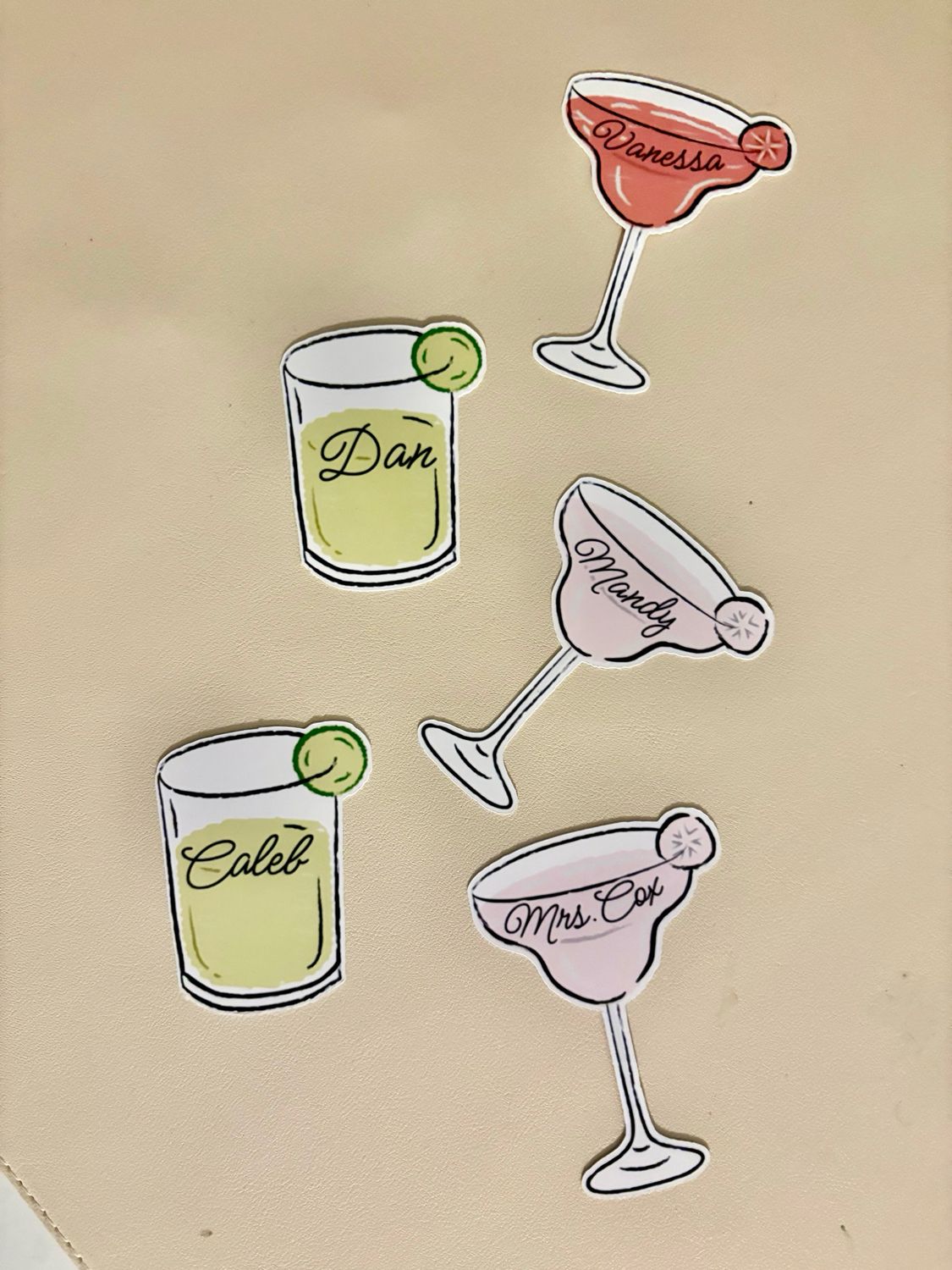 Custom Themed Placecards
