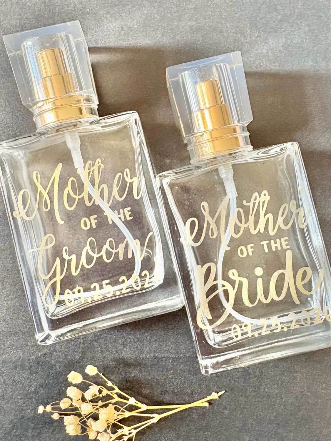 Custom Etched Perfume / Cologne Bottle Atomizer
