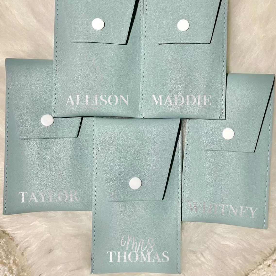 Personalized Travel Makeup Brush Set