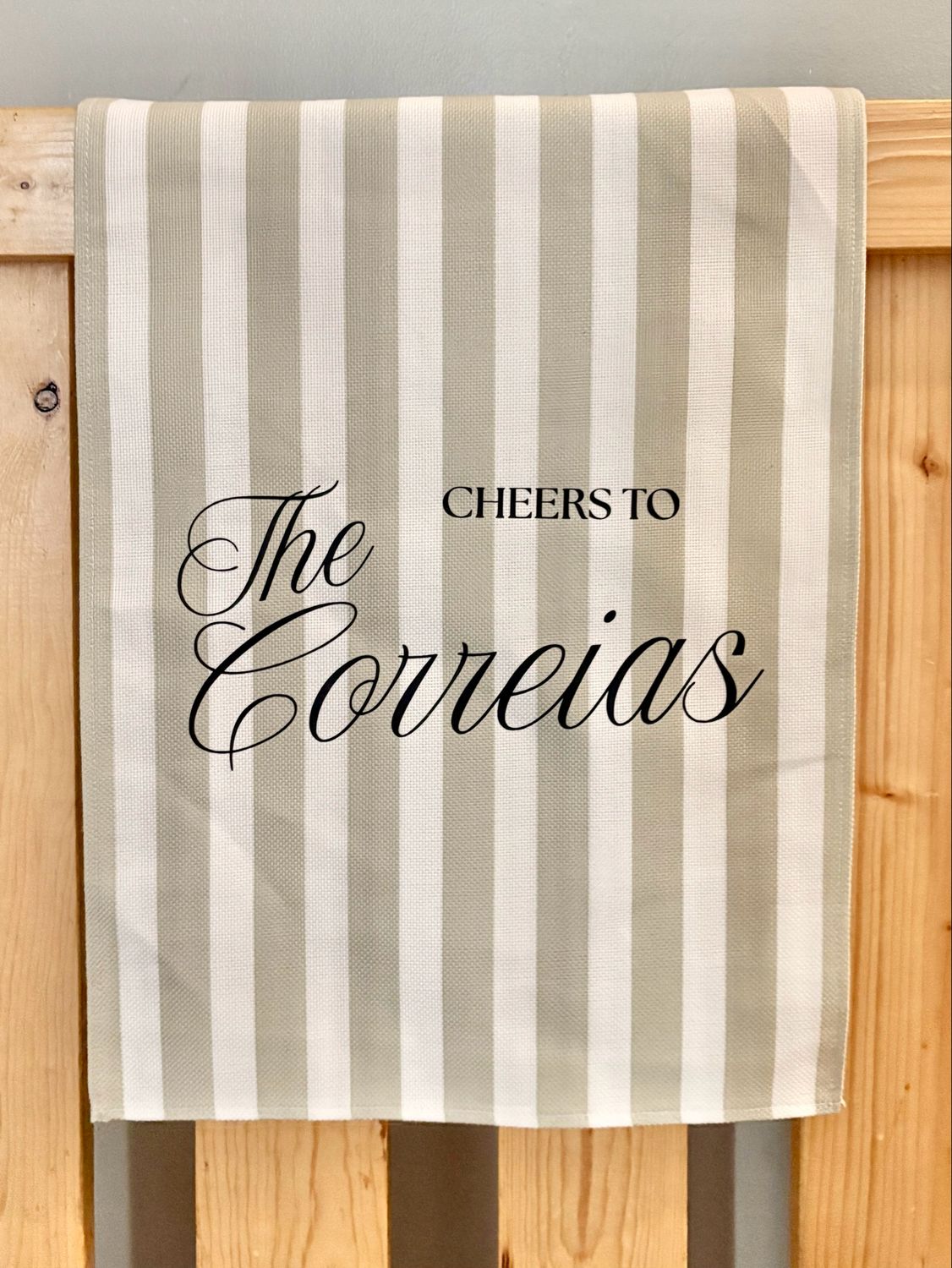 Fabric Bar Banner