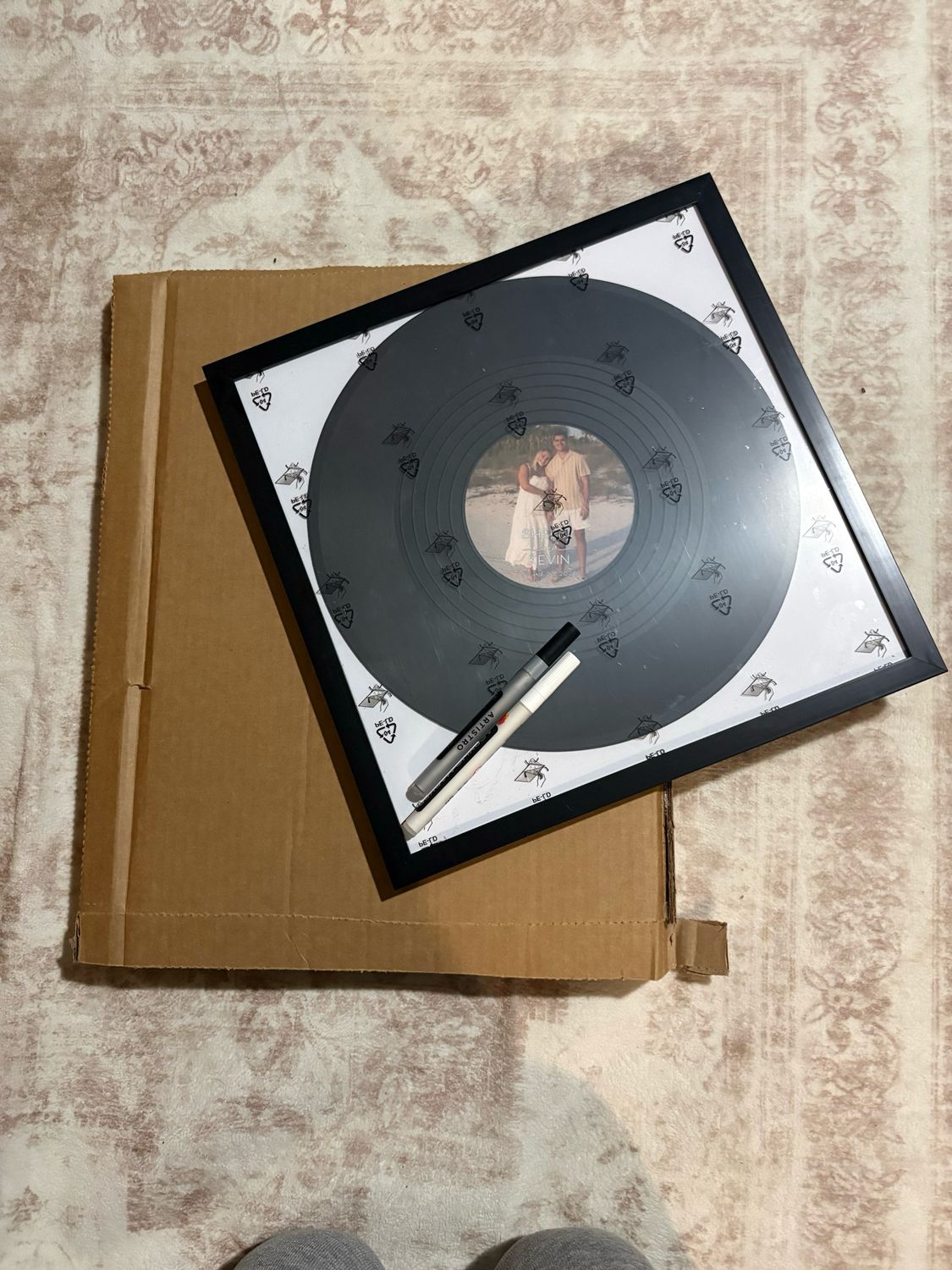 Customizable Wedding Record Guest book