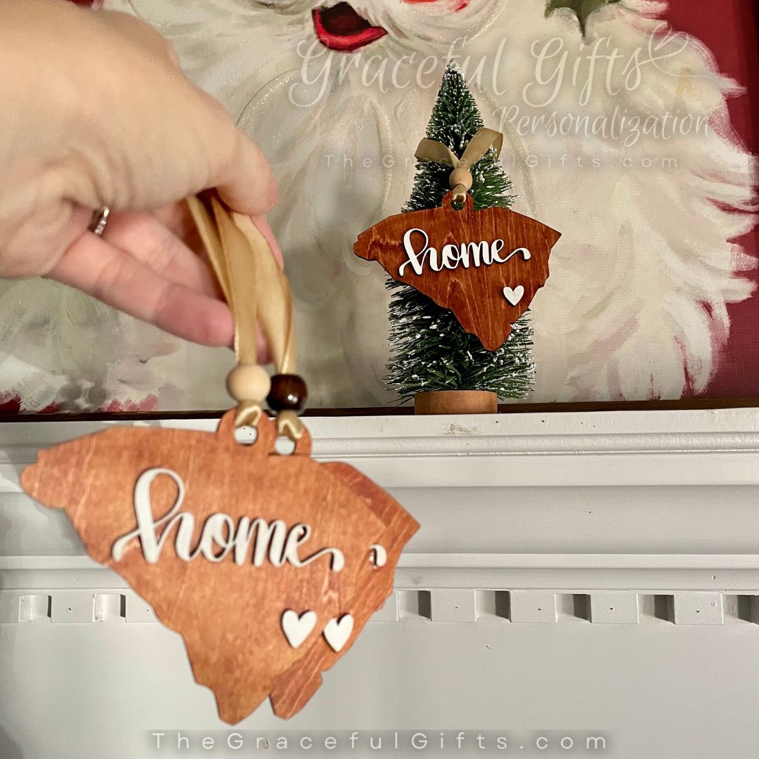 Home City &amp; State Ornament