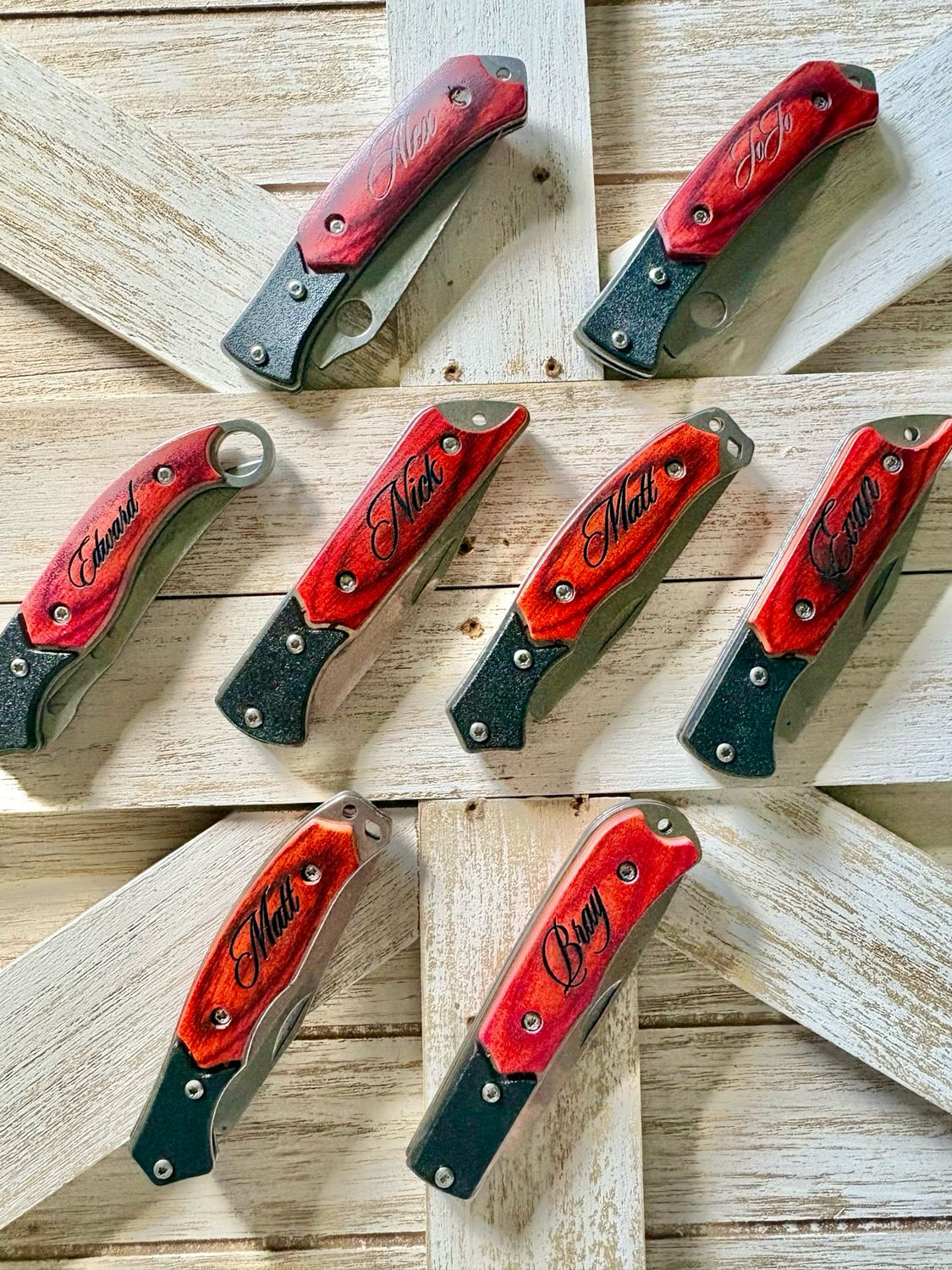 6.5” Engraved Pocket Knife