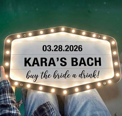 Bottle Girl Marquee Sign 20”