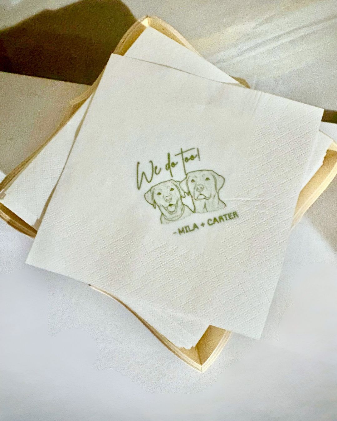 Pets Cocktail Napkins