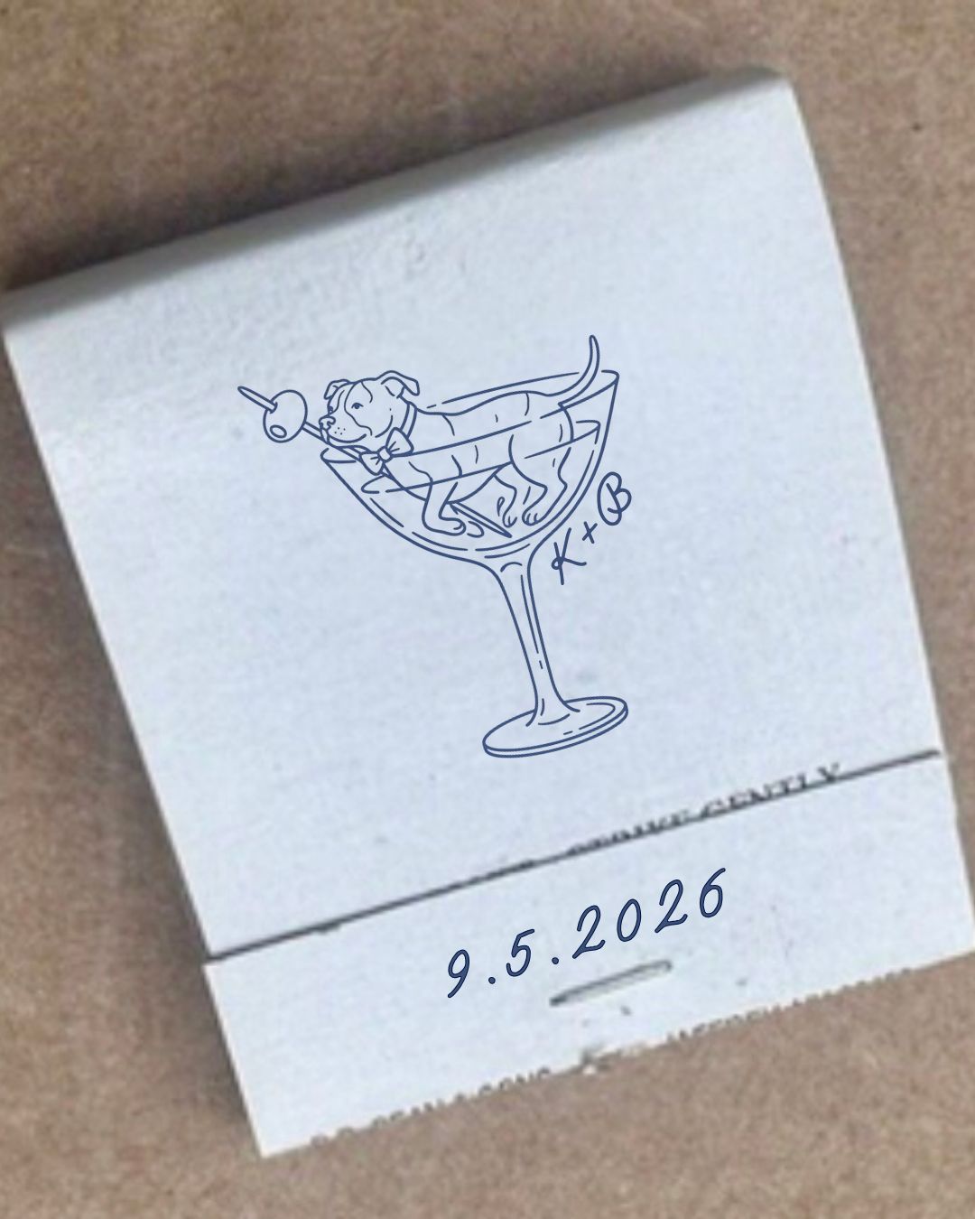 Cocktail Doggy Paddle / MATCHBOOK or MATCHBOX