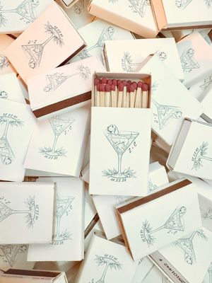Martini Doggy Paddle / MATCHBOOK or MATCHBOX
