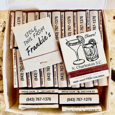 Stolen Cocktail MATCHBOOK or MATCHBOX Favor