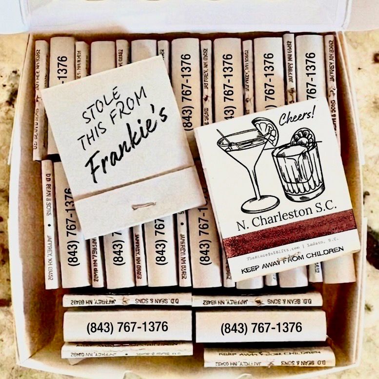 Stolen Cocktail MATCHBOOK or MATCHBOX Favor