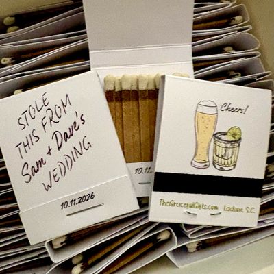 Stolen Cocktail MATCHBOOK Favor