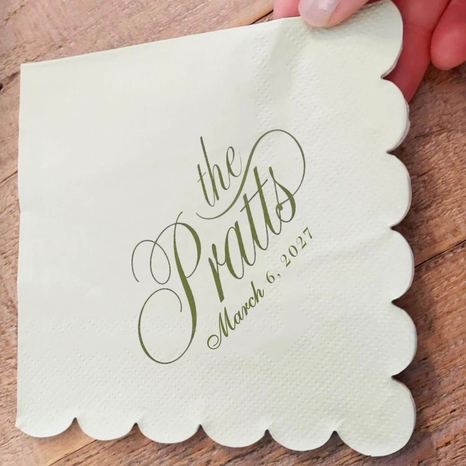 Customizable Cocktail Napkins // 13 Style Options