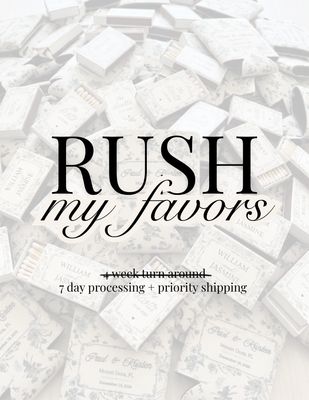 RUSH MY FAVORS