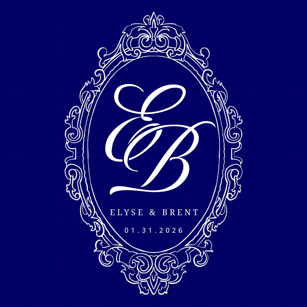 Wedding Logo Crest ANY Custom Design - Digital Download