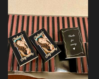 Photo Matchbook Matchbox Birthday Party Favors