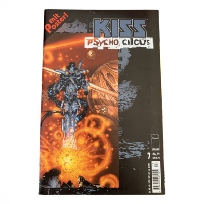 Kiss Psycho Circus Comic with Poster