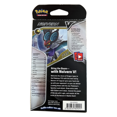 Pokémon Noivern V Battle Deck