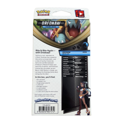 Pokémon Drednaw - Vivid Voltage Theme Deck​