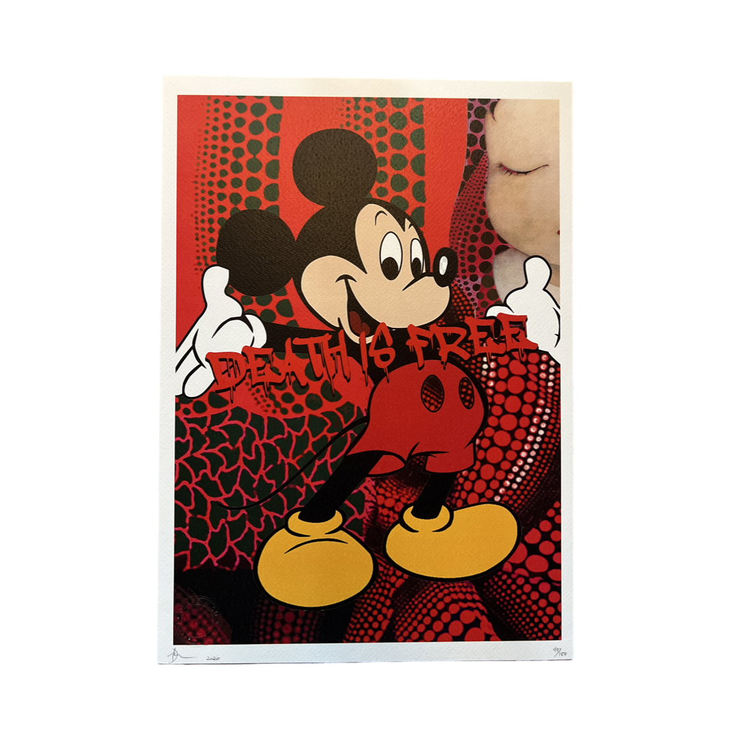 DEATH NYC Art Print