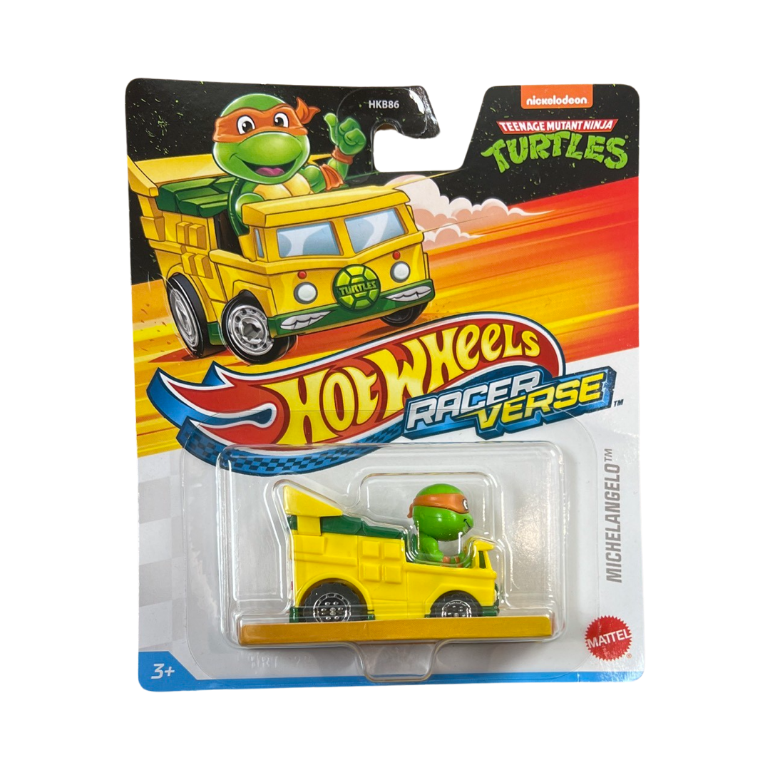 Hot Wheels - Racer Verse - Turtles - Michelangelo