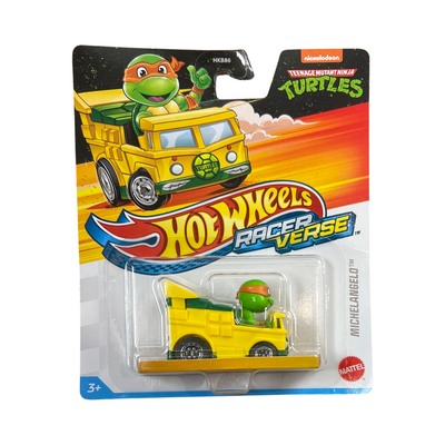 Hot Wheels - Racer Verse - Turtles - Michelangelo