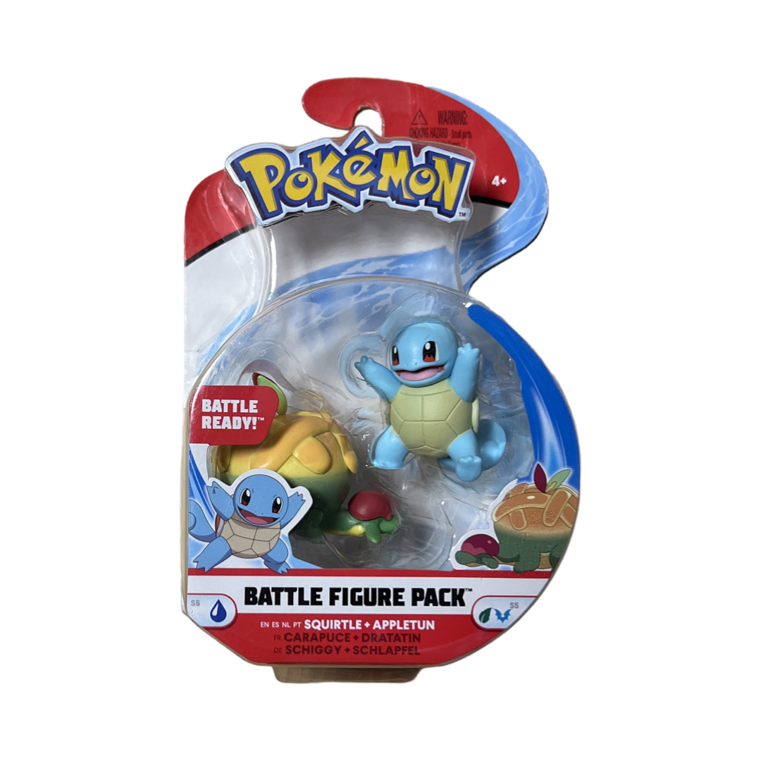 Pokémon Battle Figure Pack - Squirtle &amp; Appletun